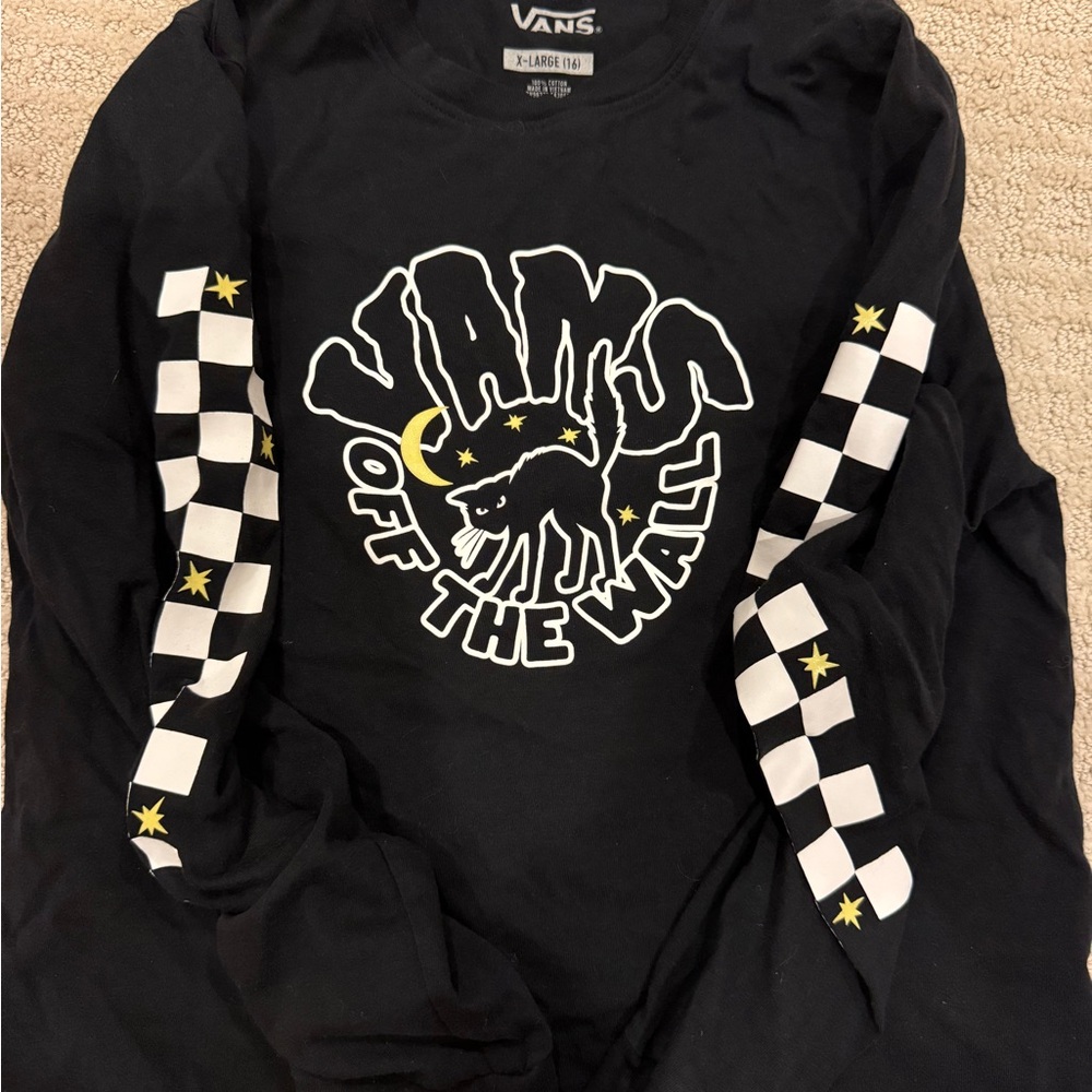 Vans Black Graphic Tee